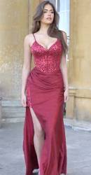Scarlet Sparkle Gown